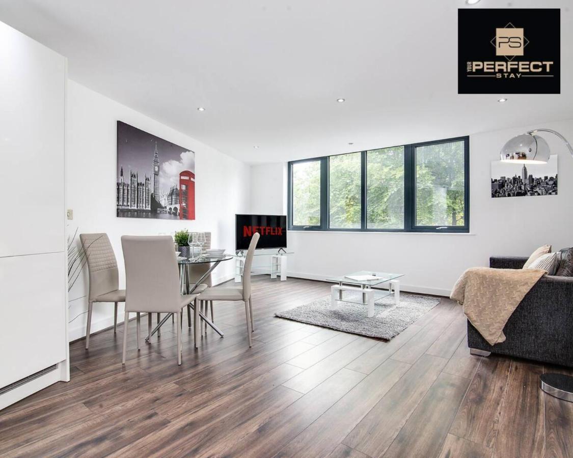 Luxe Modern Apartment By Your Perfect Stay Short Lets ברמינגהאם מראה חיצוני תמונה