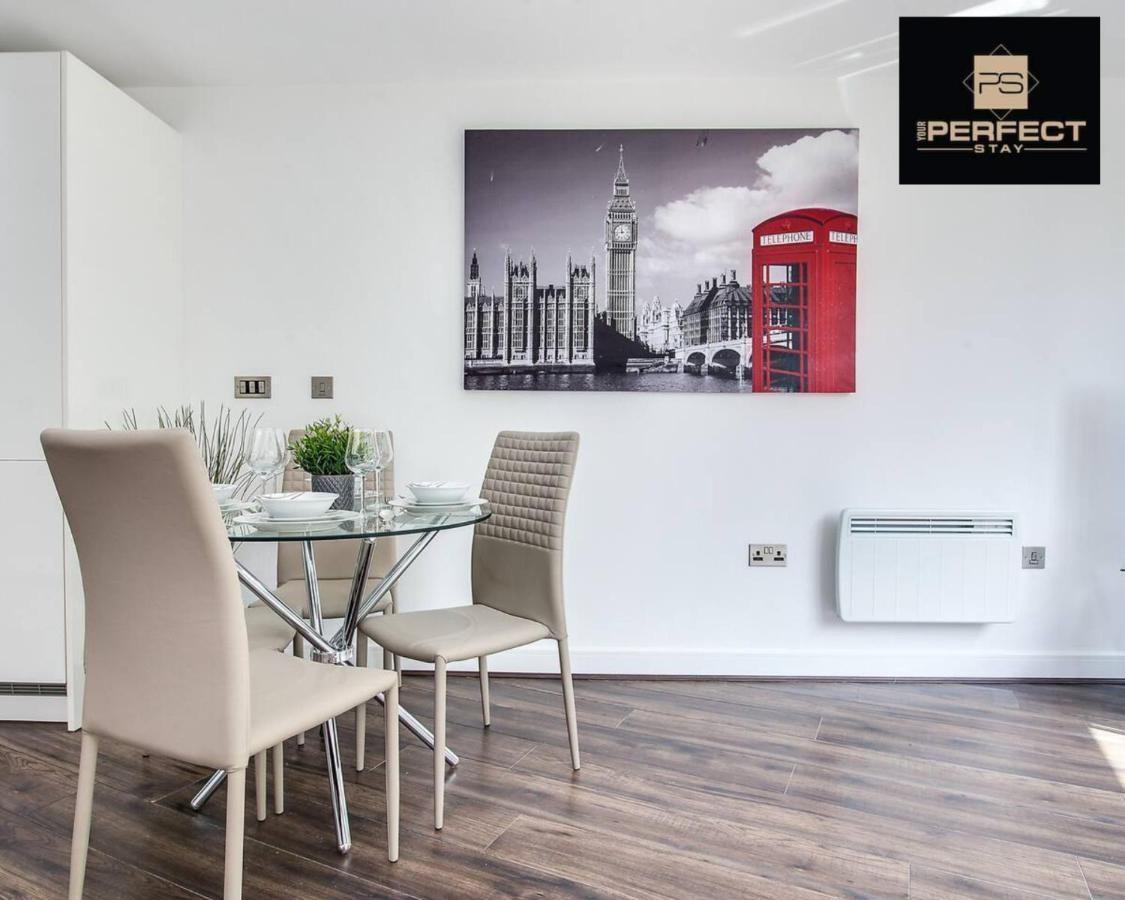 Luxe Modern Apartment By Your Perfect Stay Short Lets ברמינגהאם מראה חיצוני תמונה