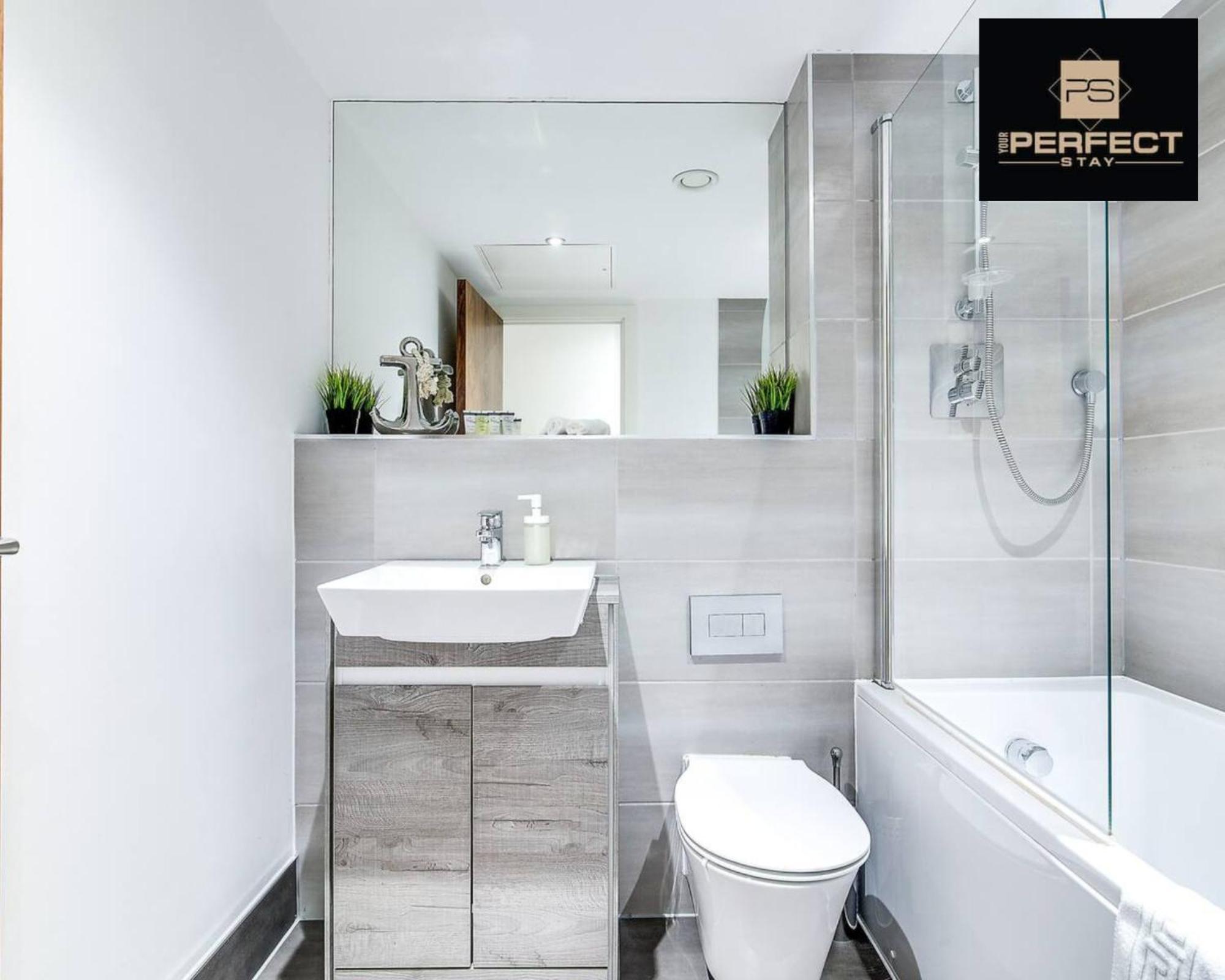 Luxe Modern Apartment By Your Perfect Stay Short Lets ברמינגהאם מראה חיצוני תמונה