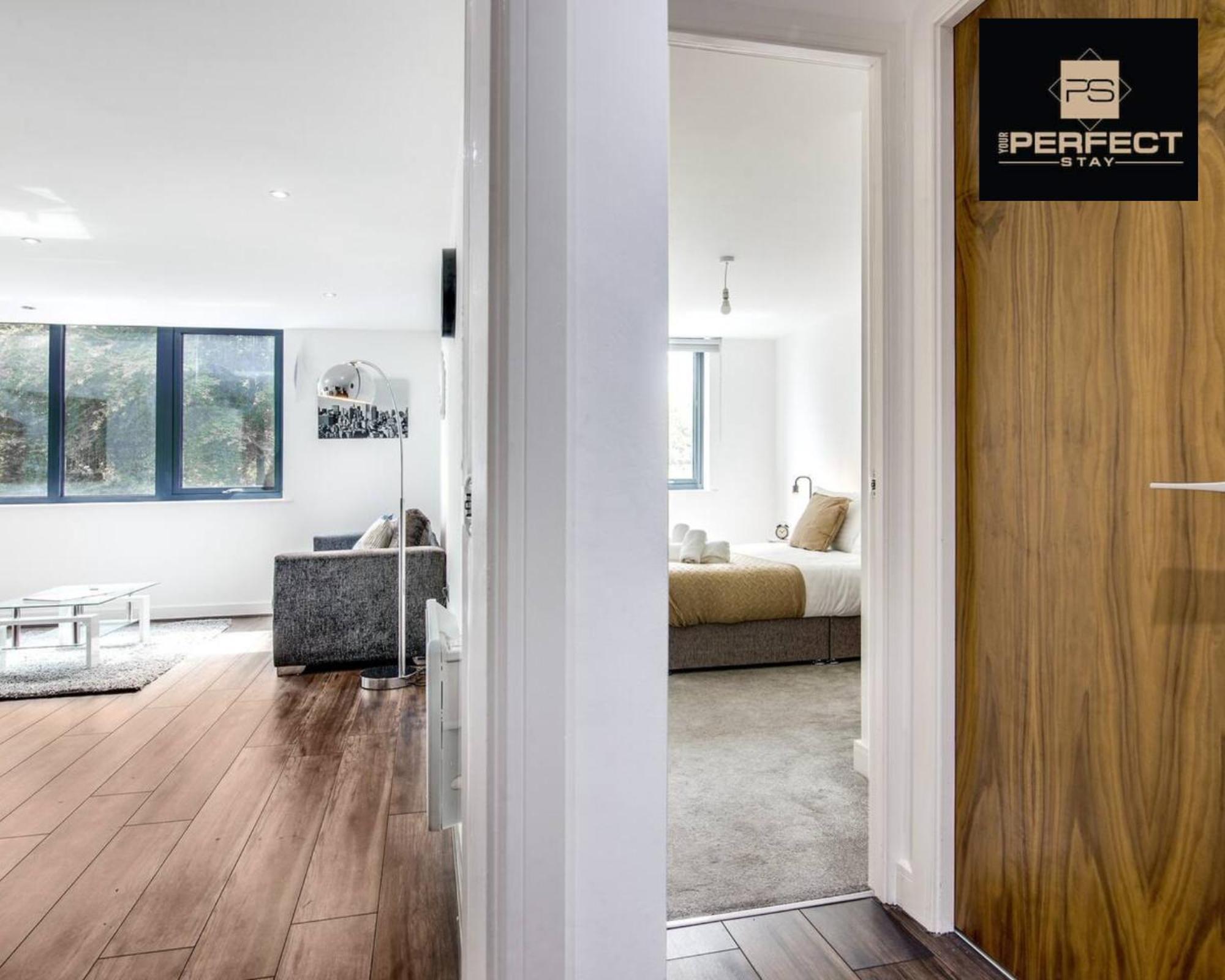 Luxe Modern Apartment By Your Perfect Stay Short Lets ברמינגהאם מראה חיצוני תמונה