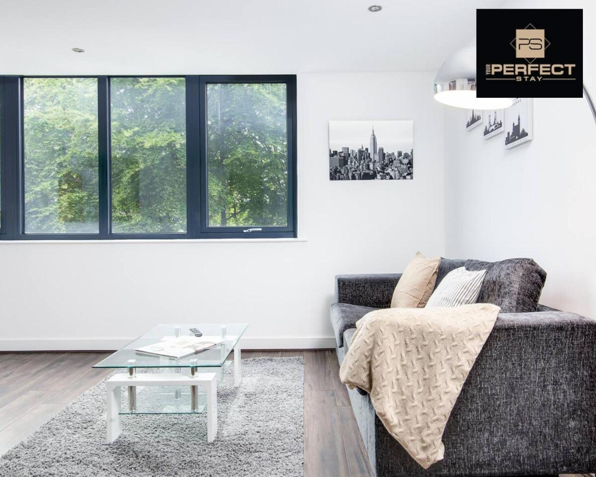 Luxe Modern Apartment By Your Perfect Stay Short Lets ברמינגהאם מראה חיצוני תמונה